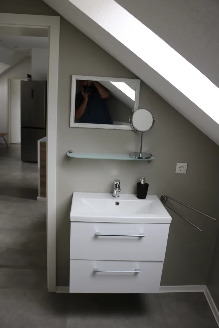 Gepflegtes Badezimmer