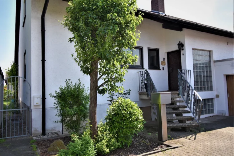 Außenansicht der Ferienwohnung in Erpolzheim